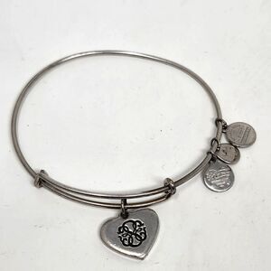 ALEX and ANI Path of Life Silver Tone Bracelet